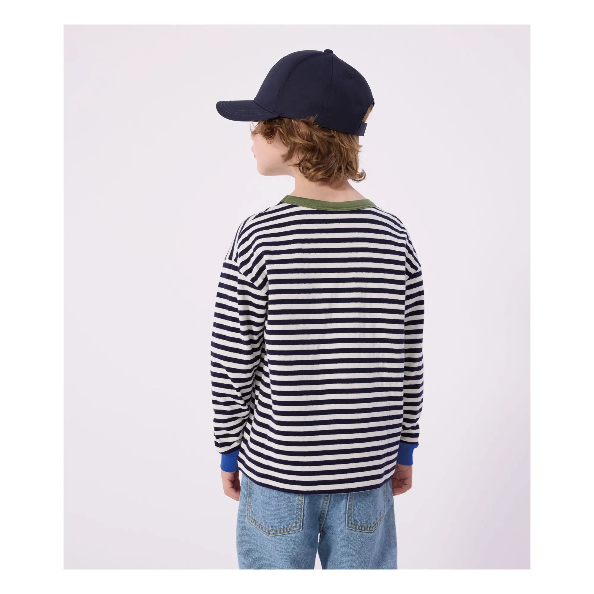 Petit Bateau - Camiseta Rayas | Azul