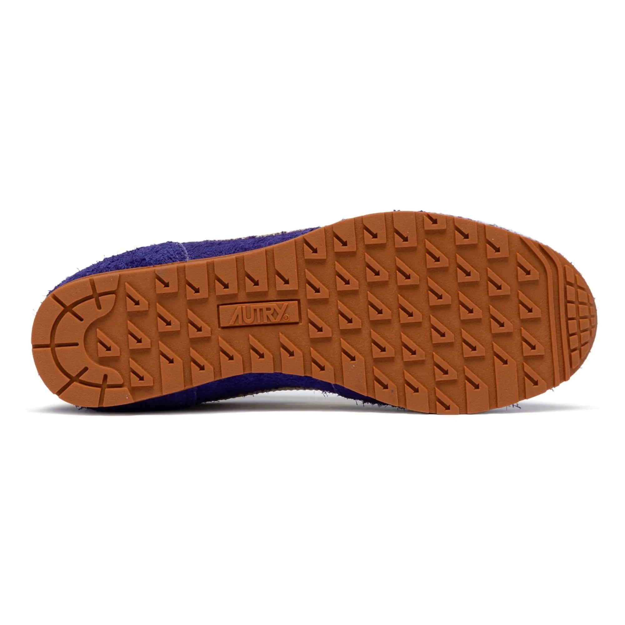 Zapatillas deportivas bajas Autry Windspin de dos tonos en ante y piel | Morado