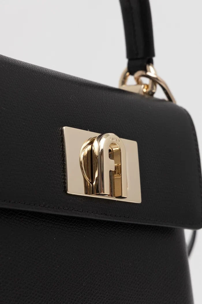 Bolso bandolera mini de piel con asa superior Furla 1927 para mujer