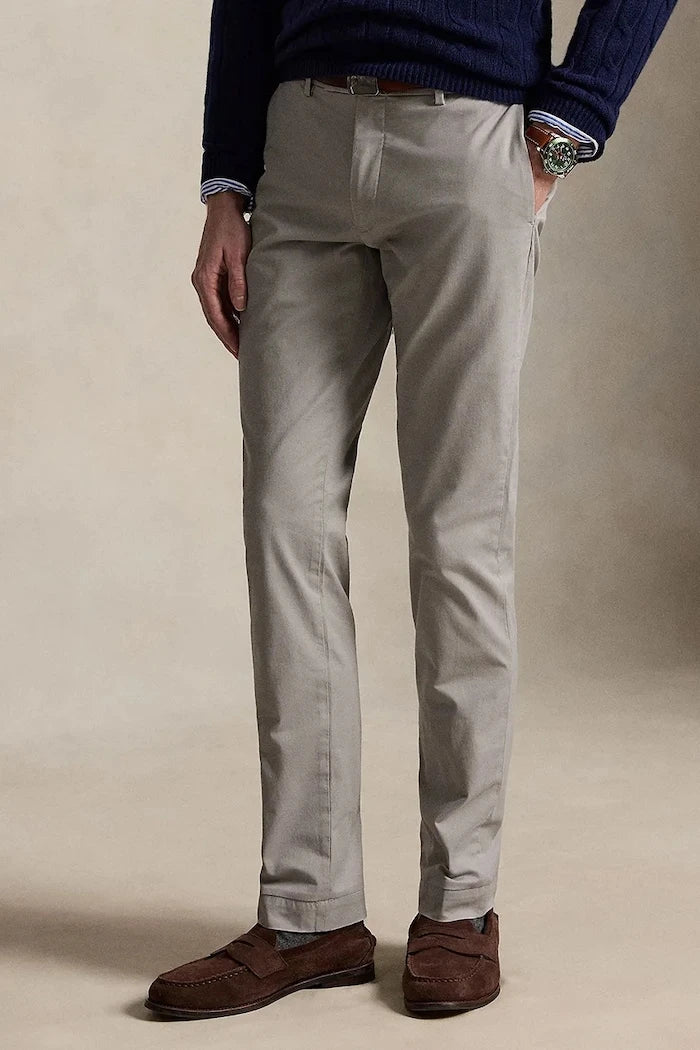 Pantalón chino de hombre Polo Ralph Lauren de algodón y elastano