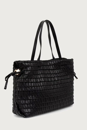 Bolso de compras de mujer de cuero sintético