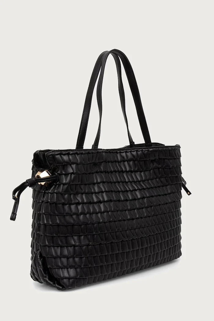 Bolso de compras de mujer de cuero sintético