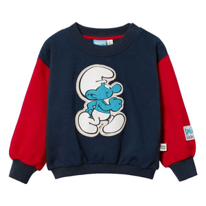 Goldie + Ace - Goldie + Ace x Schtroumpfs Sweatshirt | Lacivert