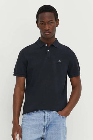 Camiseta de algodón con cuello Marc O'Polo