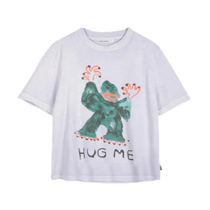 Bobo Choses - Camiseta de algodón orgánico "Abrázame" | Lavanda