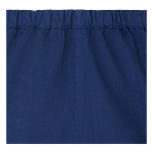 Bonpoint - Pantalón corto Ecady de popelín de algodón orgánico | Azul marino