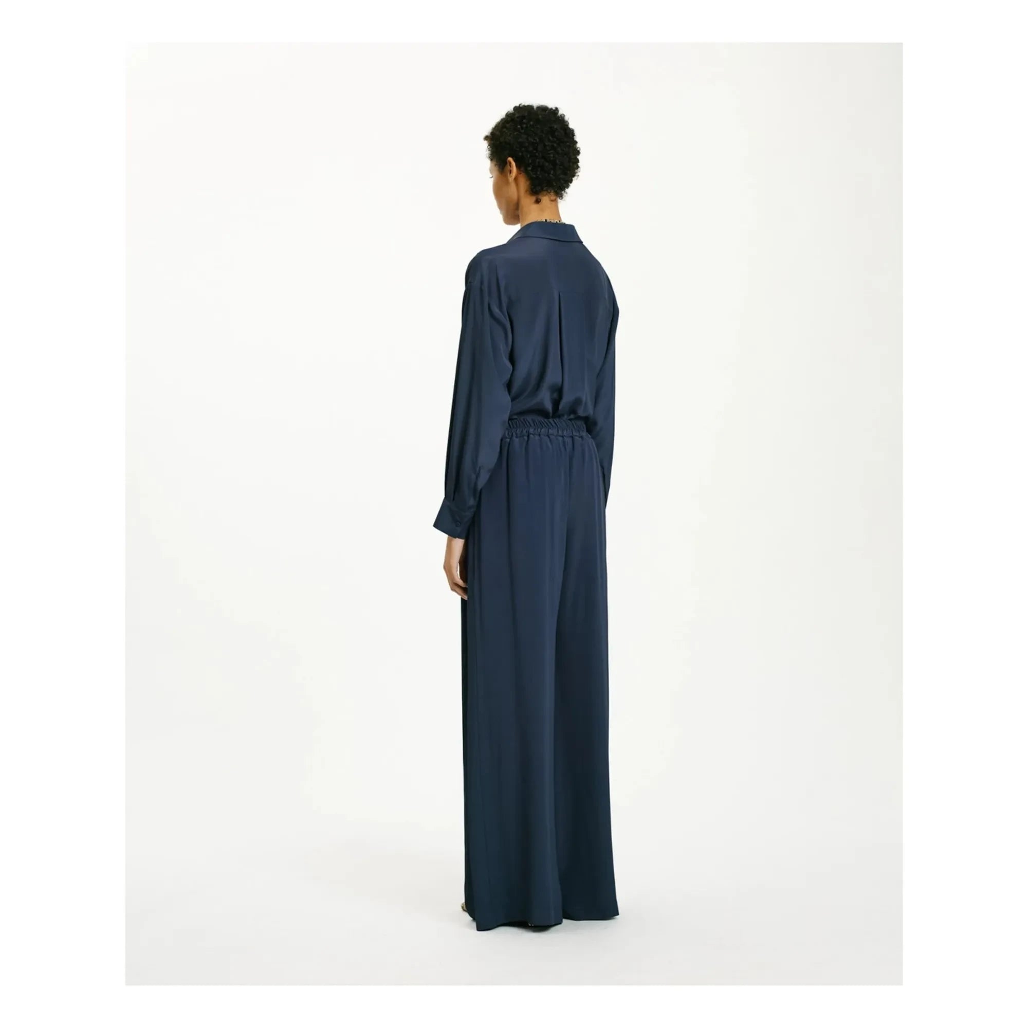 Momoni - Pantalones Aspen | Azul noche