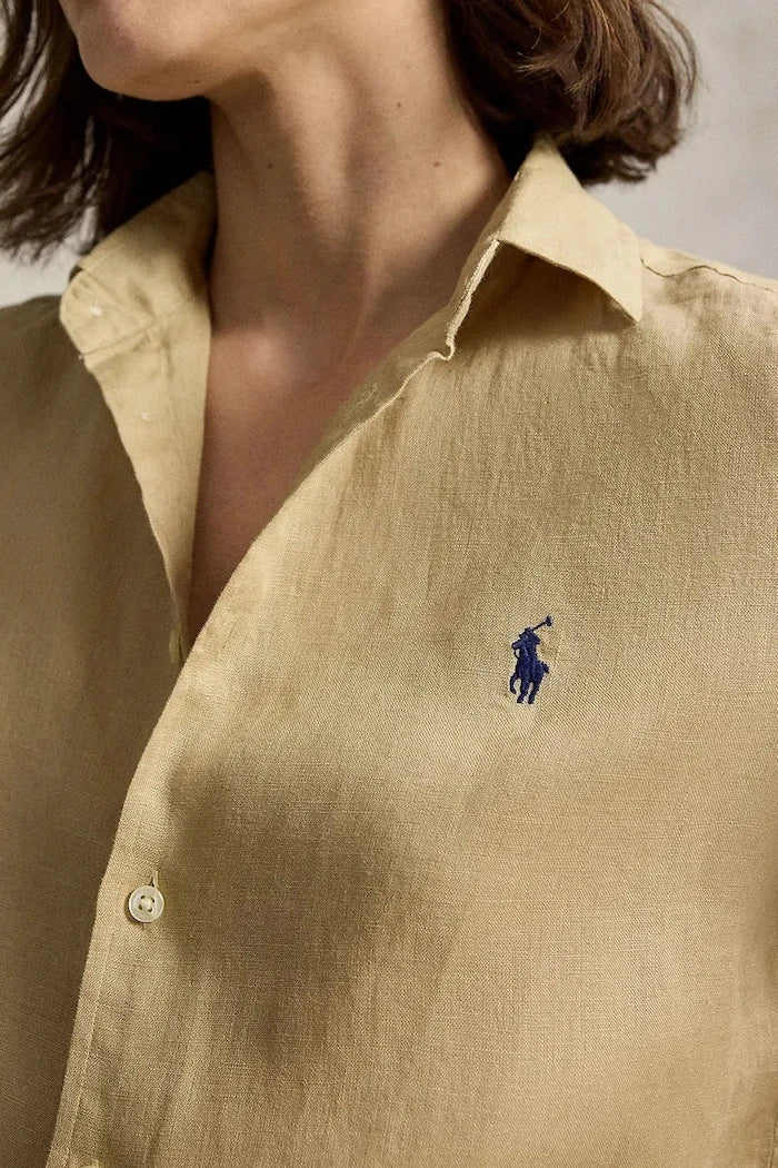 Camisa de lino Polo Ralph Lauren para mujer