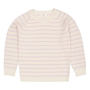 Copenhagen Colors - Jersey de Pana a Rayas de Lana Merina | Lila