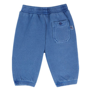 Emile et Ida - Organik Pamuk Bebek Jogger Pantolon | Mavi