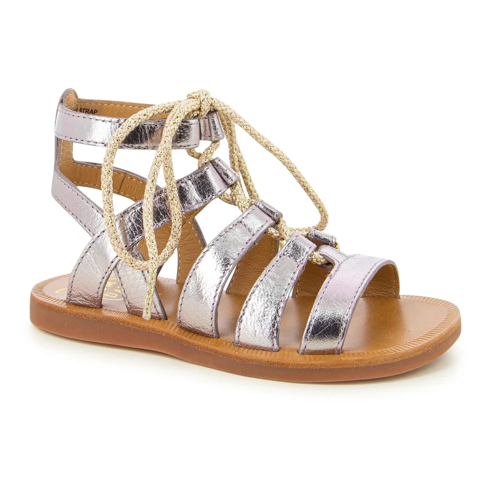 Pom d'Api - Plagette Guily Strap Sandaletler | Gümüş