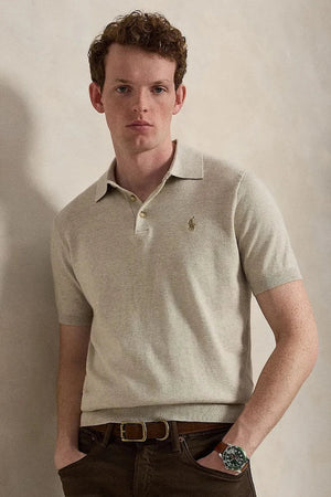 Suelto de Algodón de Manga Corta para Hombre Polo Ralph Lauren