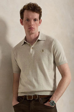 Suelto de Algodón de Manga Corta para Hombre Polo Ralph Lauren