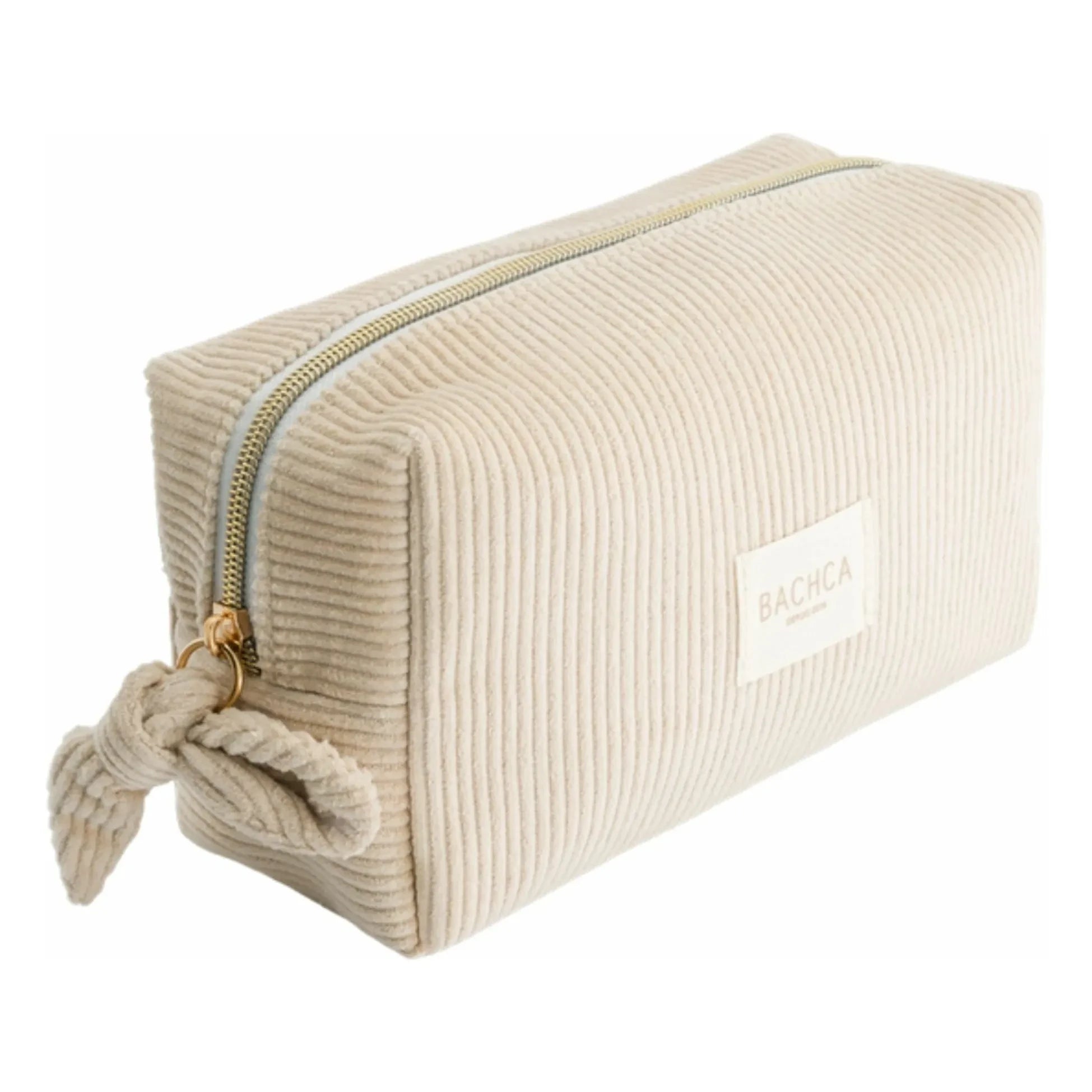 Bachca - Neceser de terciopelo | Beige