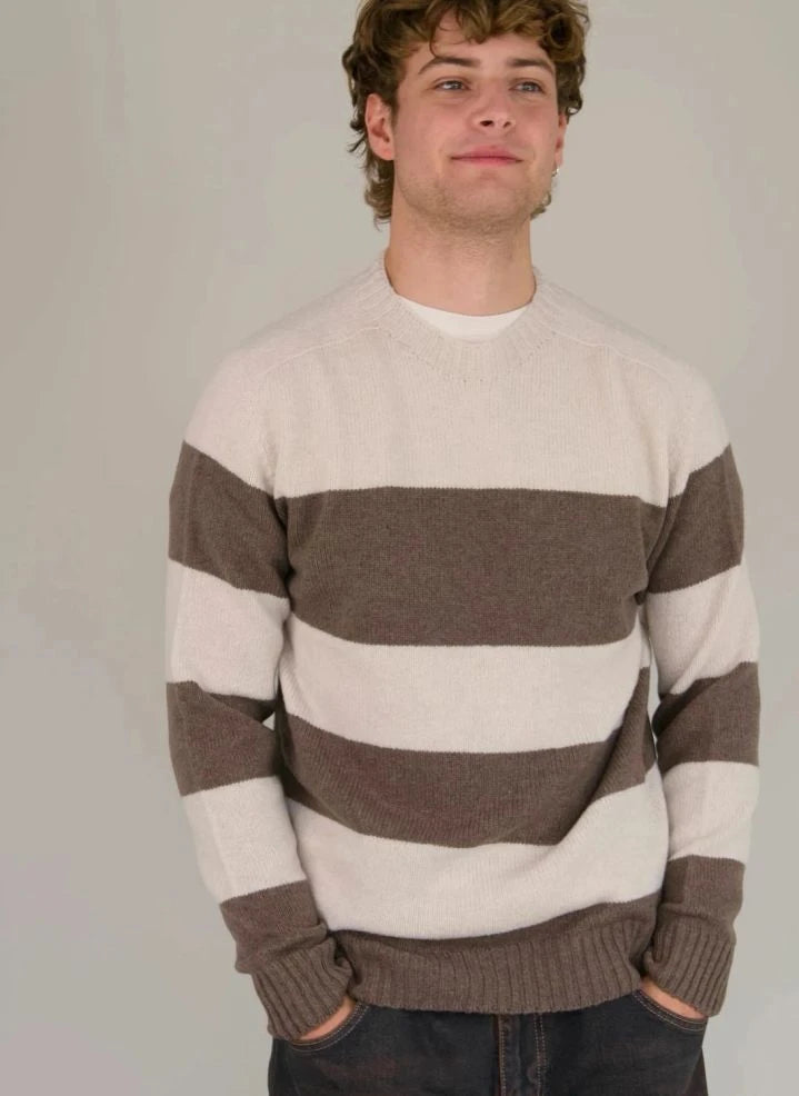 Origin Knitwear - Suéter de Lana Sin Costuras | Lila