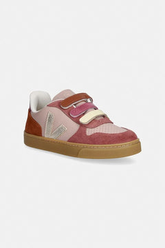 Zapatillas deportivas de piel Veja Small V-10 para niños