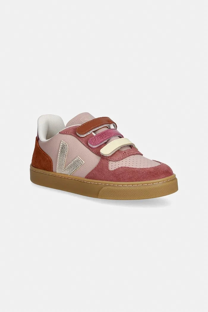 Zapatillas deportivas de piel Veja Small V-10 para niños