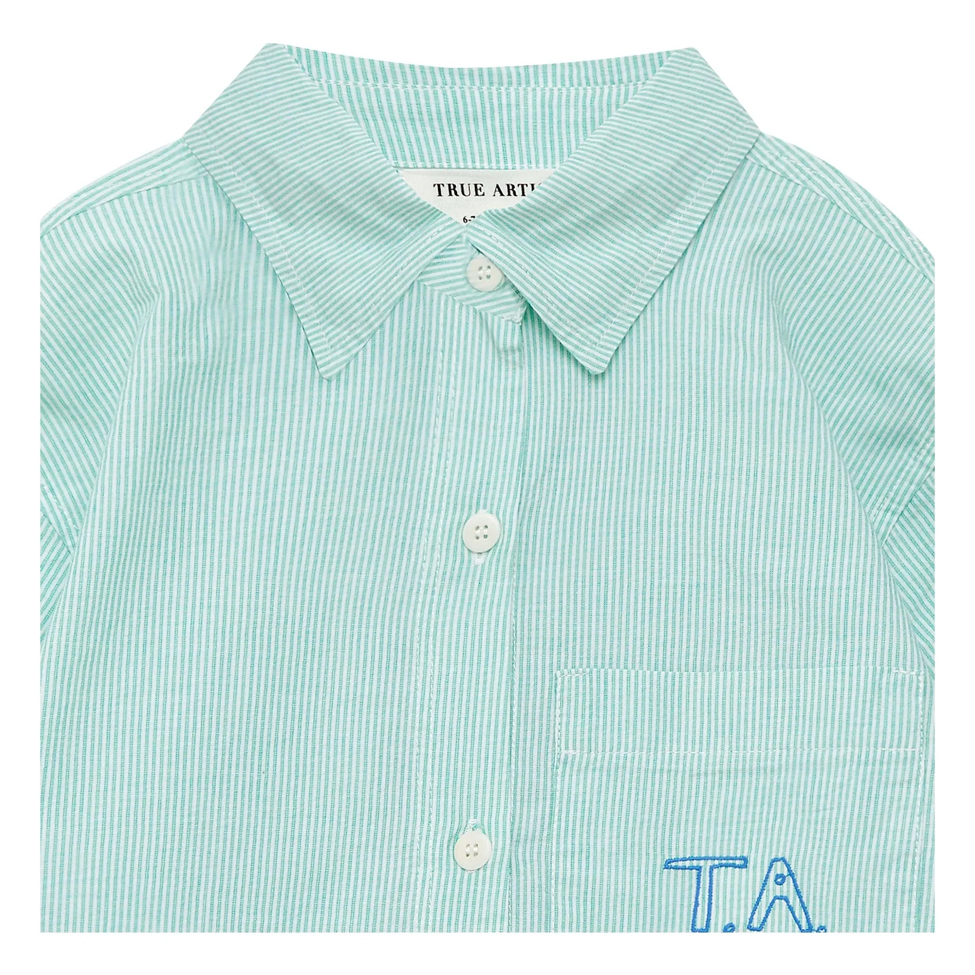 True Artist - Camisa Rayas N°6 | Verde