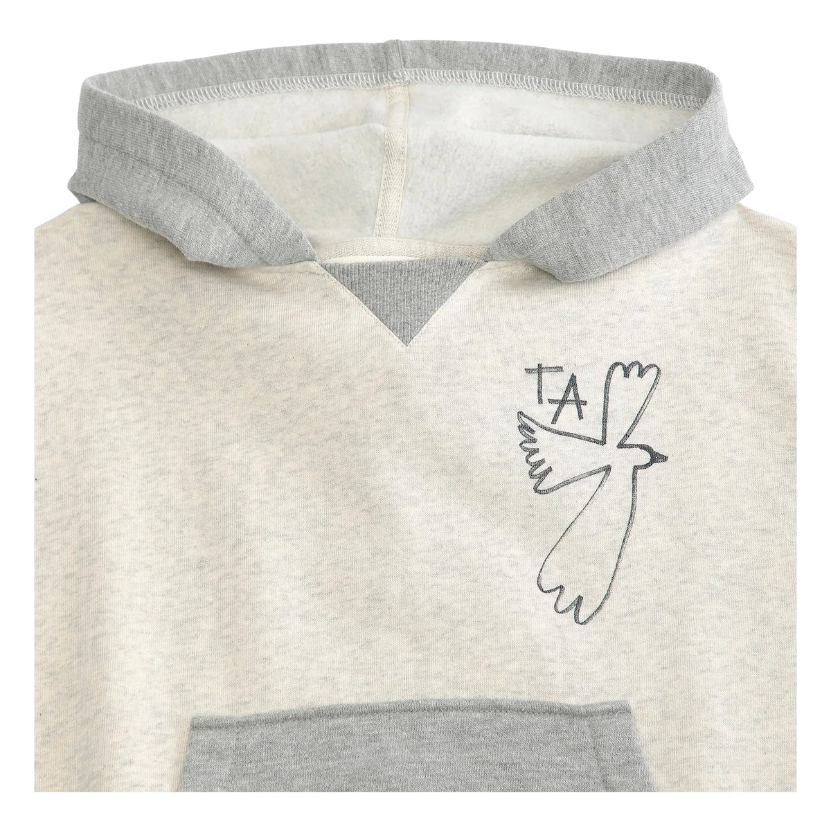 True Artist - Sweat N°16 | Gris jaspeado
