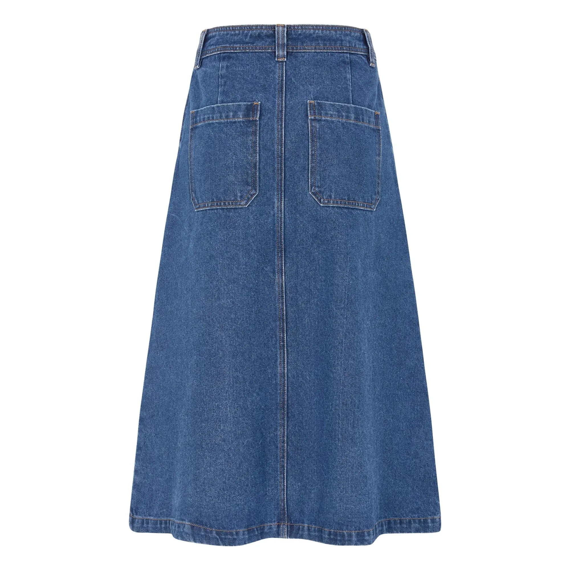 Lollys Laundry - Lennon Denim Pamuk Etek | Mavi