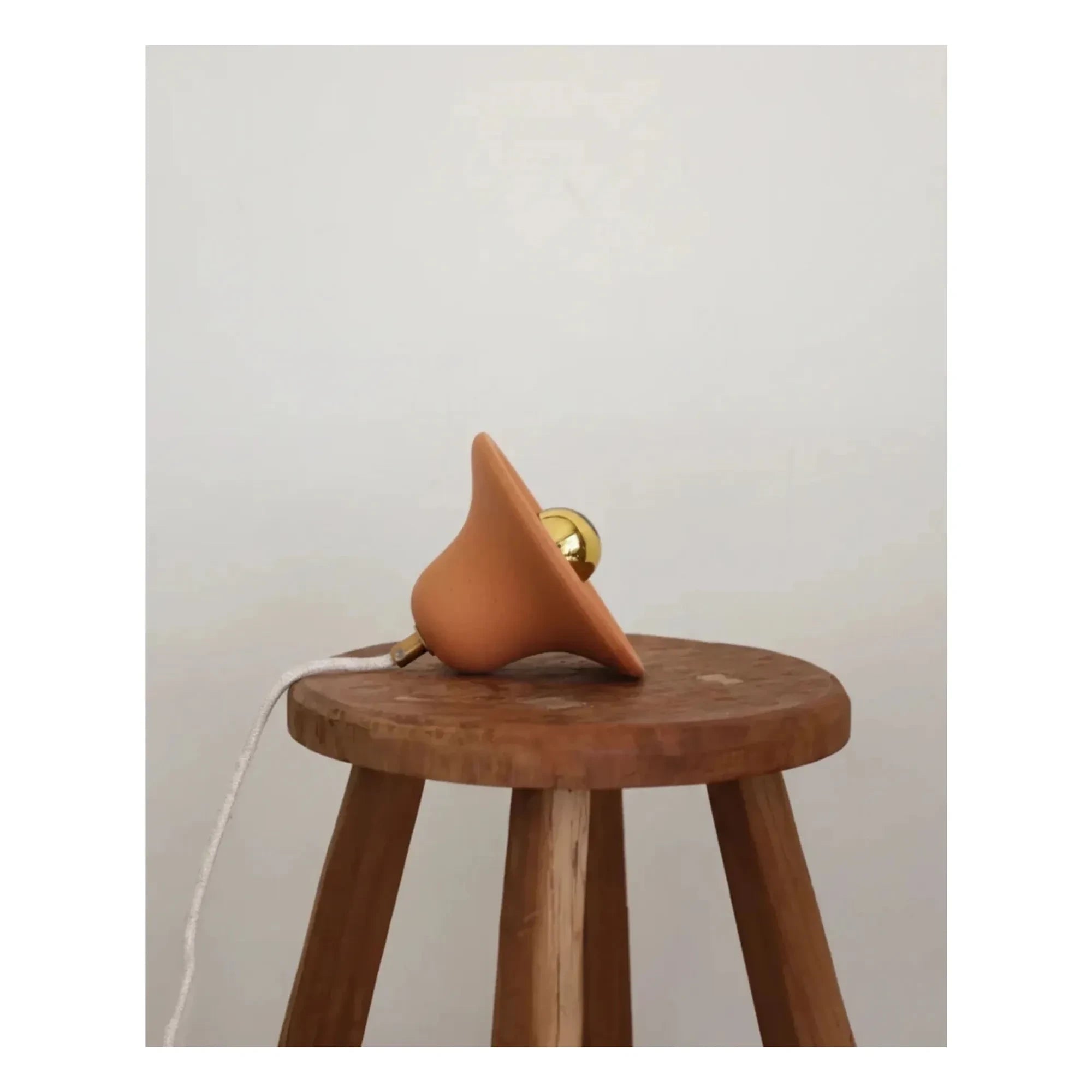 Masamé - Gigaro ham seramik el lambası | Terracotta