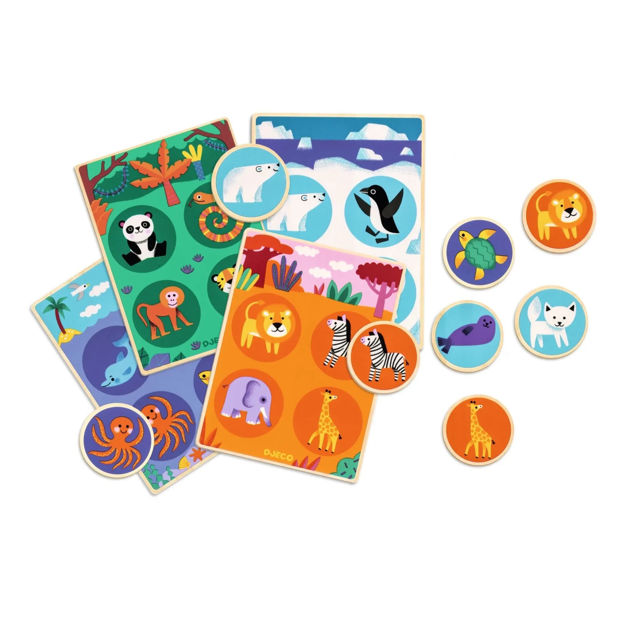 Djeco - Juego de lotería de madera
