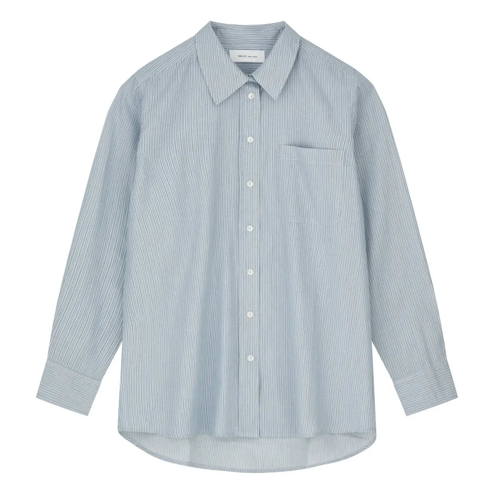 Skall Studio - Camisa Nico de algodón orgánico | Azul claro
