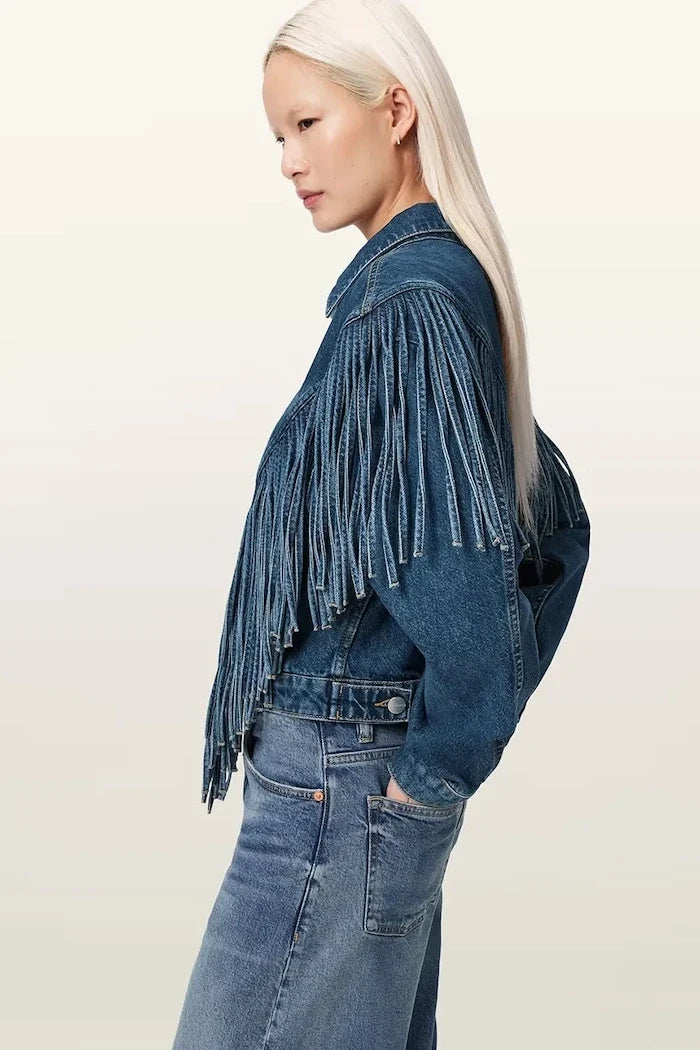 Cazadora vaquera MARLENE de mujer AllSaints