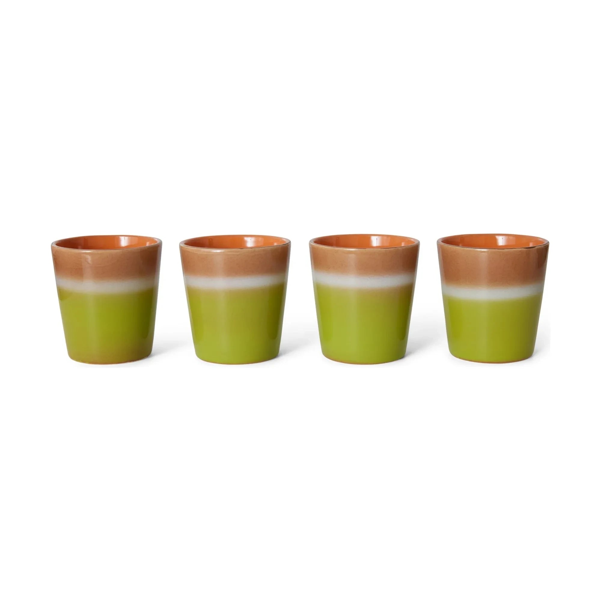 HKliving - Taza de gres | Verde