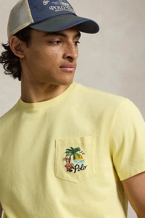 Polo Ralph Lauren camiseta de algodón para hombre
