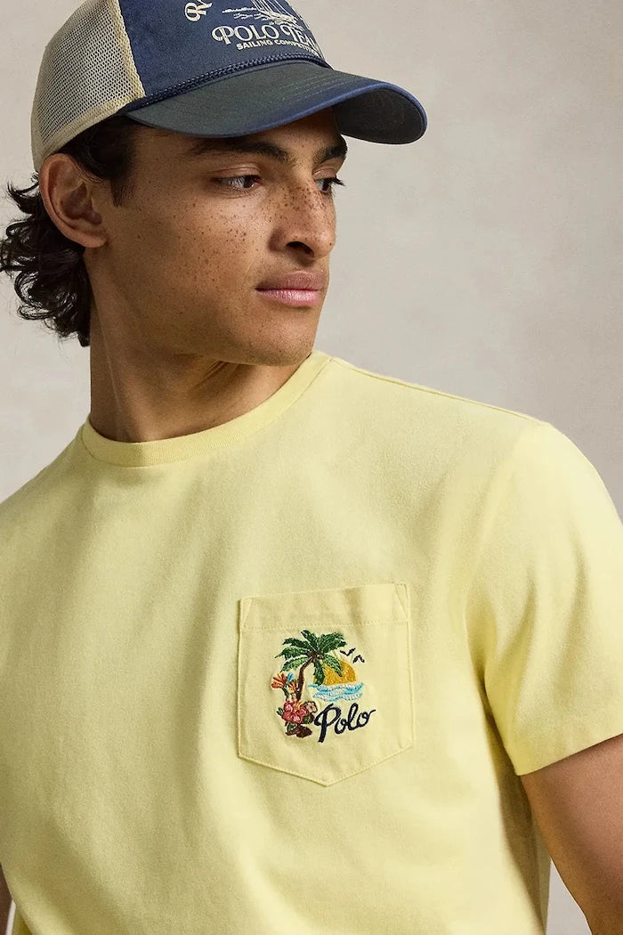 Polo Ralph Lauren camiseta de algodón para hombre