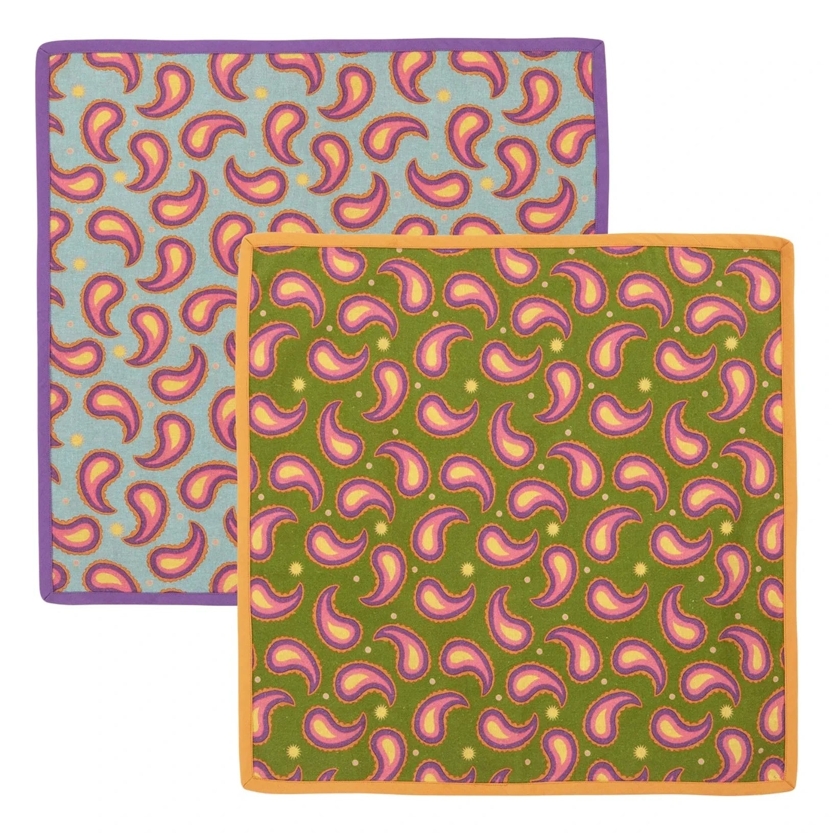 Anna + Nina - Servilletas Paisley - Set de 2