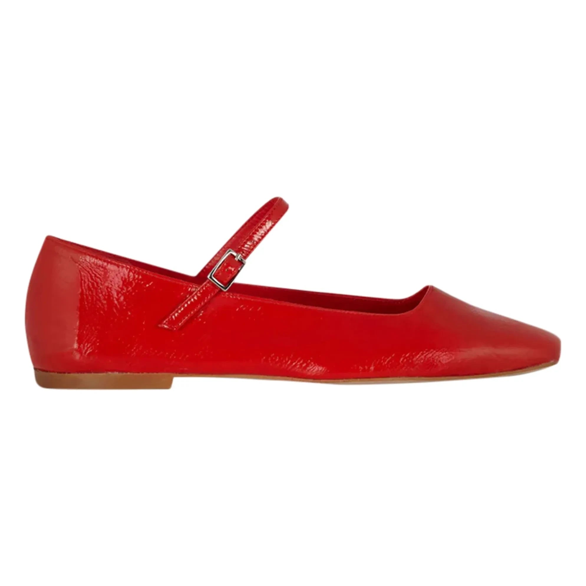 Augusta - Julieta bailarinas planas | Rojo