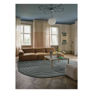 Muuto - Alfombra de lana Relevo, Studiopepe | Marrón topo