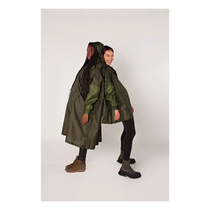 Rainkiss - Poncho Impermeable Espiga - Colección Mujer | Marrón