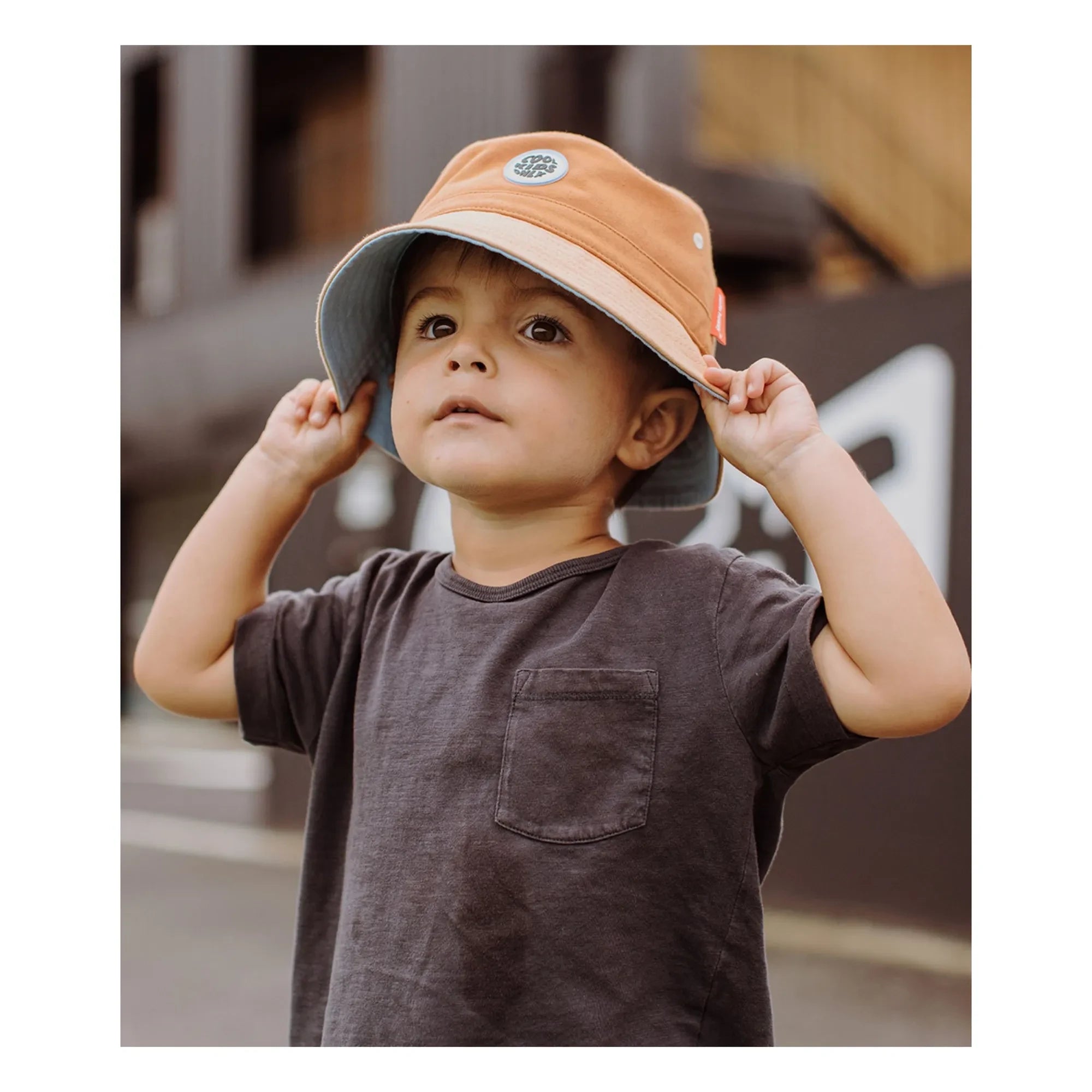 Hello Hossy - Bob Cordón Ajustable Mini Algodón Orgánico | Naranja