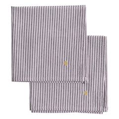 La cerise sur le gâteau - Servilletas Léonie - Set de 2 | Lila