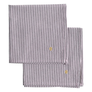 La cerise sur le gâteau - Servilletas Léonie - Set de 2 | Lila