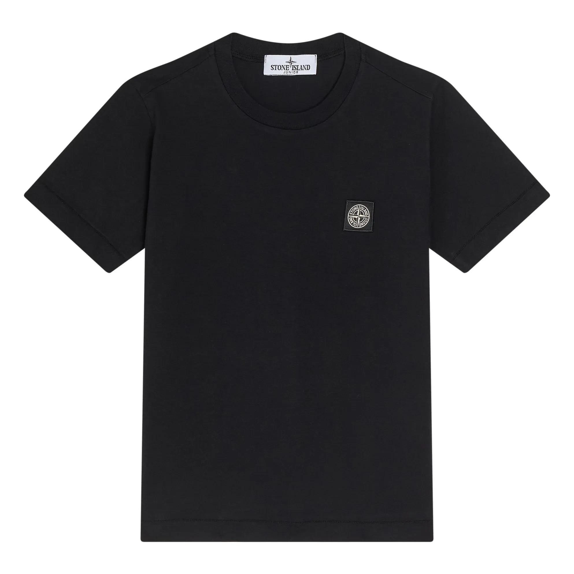Stone Island - Camiseta con logo | Negro