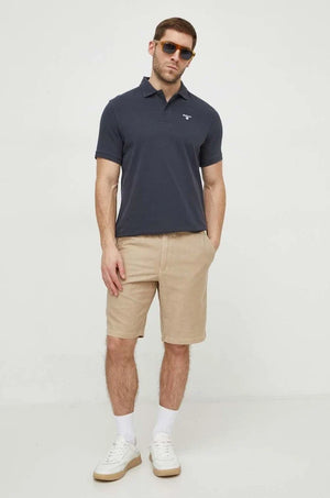 Camiseta de algodón para hombre con cuello Barbour ESSENTIALS