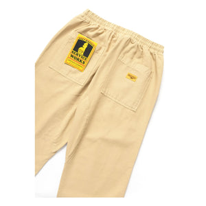 Service Works - Pantalones de chef clásicos de lona de algodón orgánico | Beige