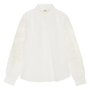Hartford - Blusa bordada de cerezas | Crudo