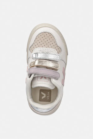 Zapatillas deportivas de cuero Veja Small V-10 para niños