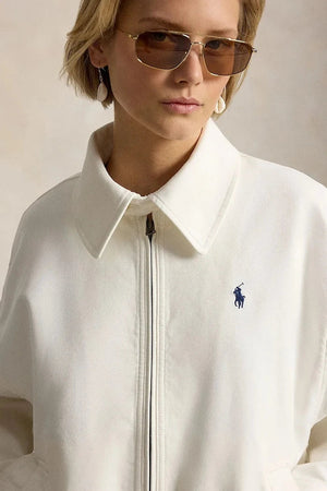 Chaqueta Oversize de Algodón para Mujer Polo Ralph Lauren