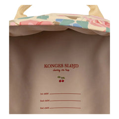 Mochila Konges Sløjd - Rainy Fleuri | Beige