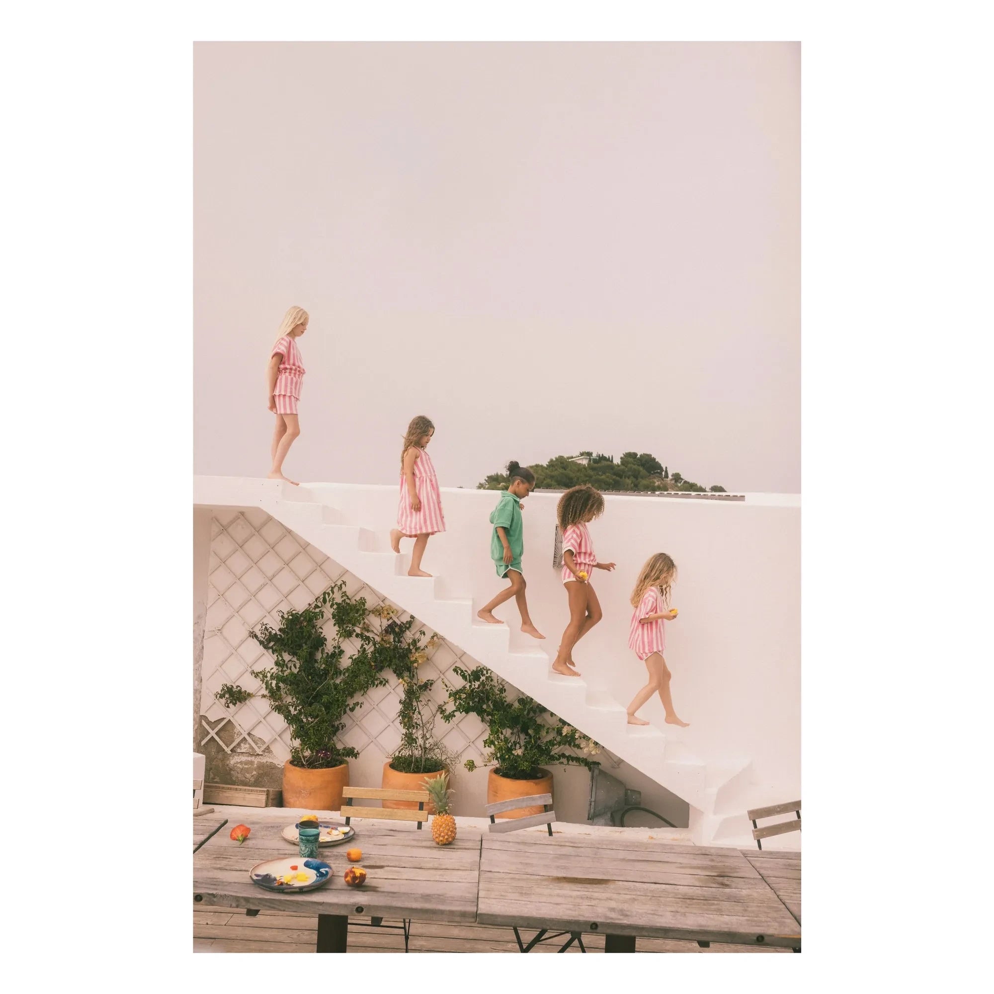 We Are Kids - Jen Organik toalla falda | Rosa caramelo