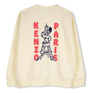 Kenzo - Sudadera afelpada Kenzo Garden Paris | Amarillo pálido