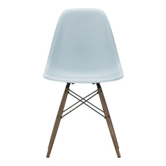 Vitra - Silla de plástico DSW - base de arce - Charles & Ray Eames | Gris azulado