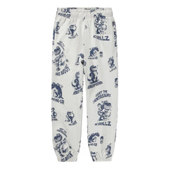 Molo - Adan Dinosaurs Organik Pamuklu Jogger Pantolon | Beyaz