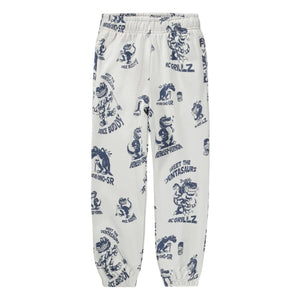 Molo - Adan Dinosaurs Organik Pamuklu Jogger Pantolon | Beyaz